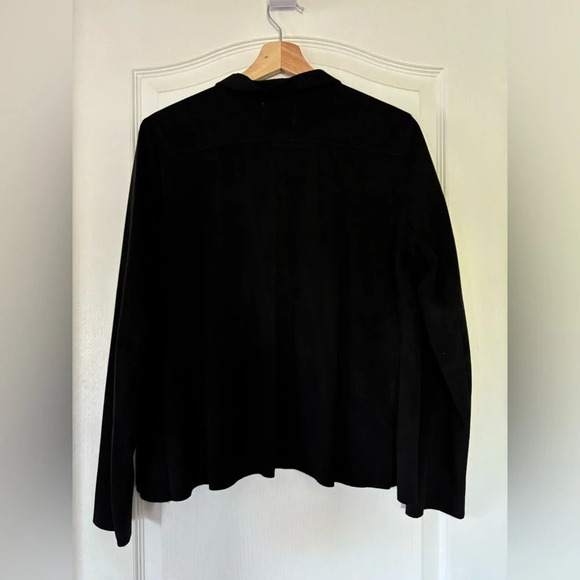 KISMET Drapey Faux Suede  Jacket - Picture 4 of 4